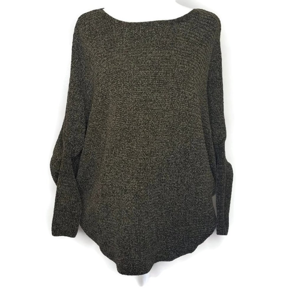 Fashion Nova Oversized Knit Olive Green Sweater Medium